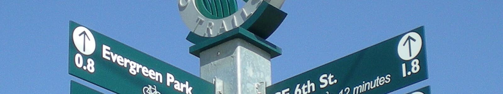 Directional Cedar Valley Trails