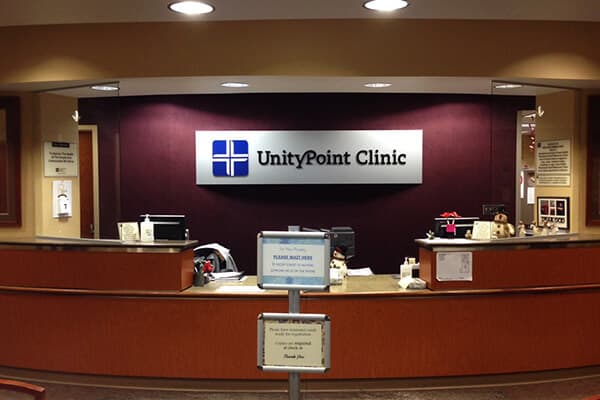 Corporate Unity Point Clinic Interior