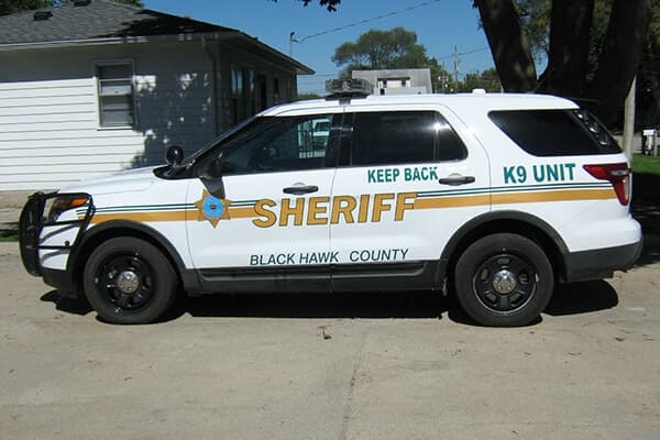Vehicle Decals Black Hawk County Sheriff