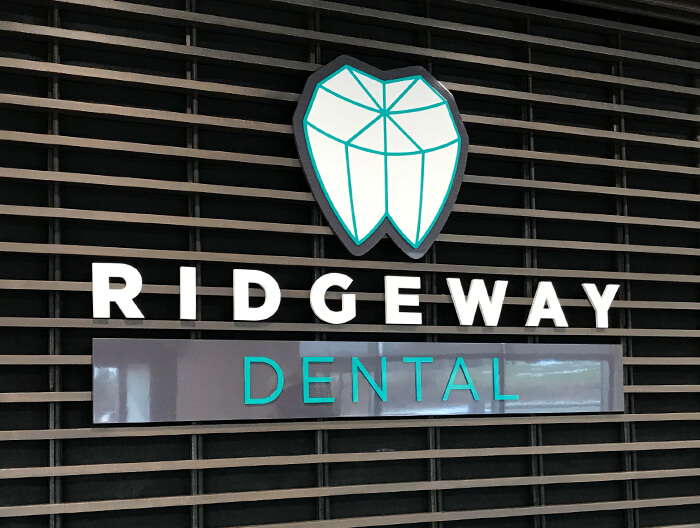 Ridgeway Dental Interior Sign