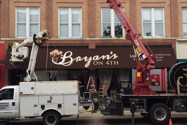 Install Bryan's on 4th