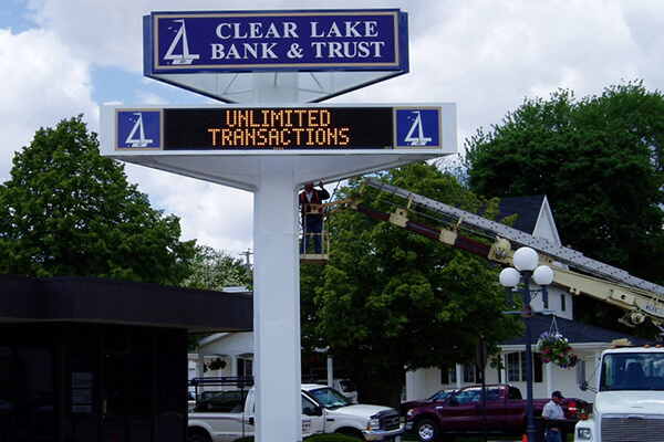 Install Clear Lake Bank
