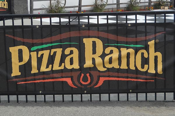 Pizza Ranch - Mesh Banner
