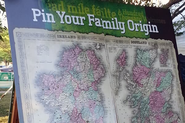 Irish Fest Origin Board