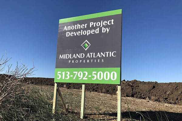 Midland Atlantic Temporary Sign