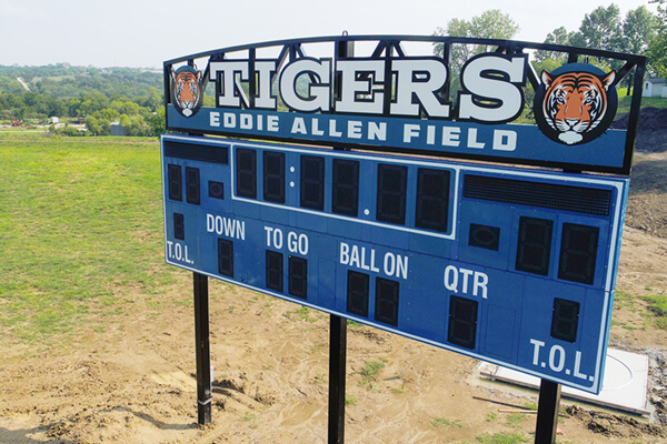 Princeton Tigers Scoreboard