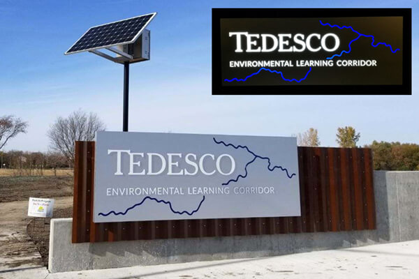 Tedesco - Solar lighted