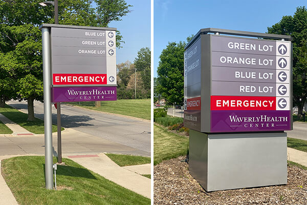 Waverly Health Center Directionals