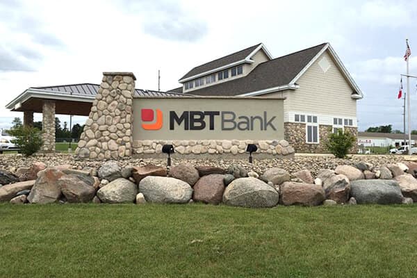 MBT Bank - Painted Routed Aluminum