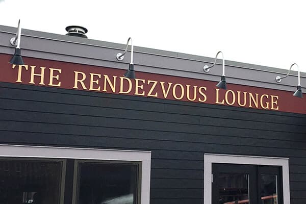 Rendezvous Lounge - Routed Aluminum