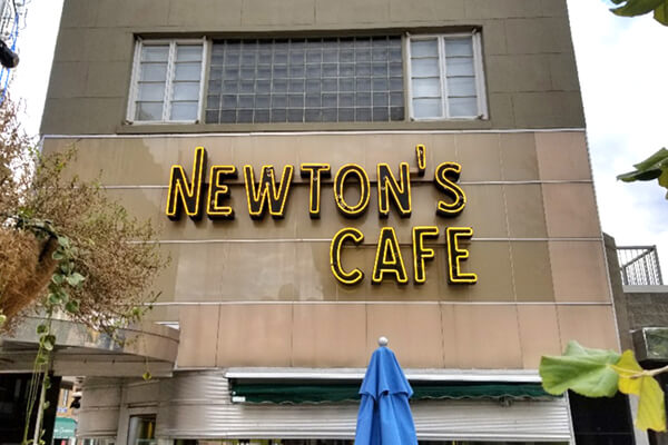 Neon Newton's Cafe