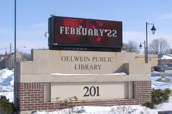 Oelwein Public Library - 16MM 48x144 Matrix