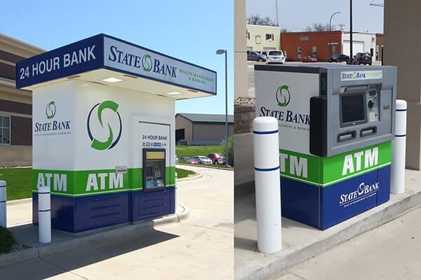 Banking\Financial State Bank ATM Wrap