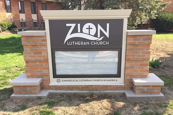Zion Lutheran Church Monument