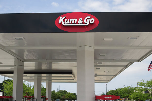 Kum and Go Canopy