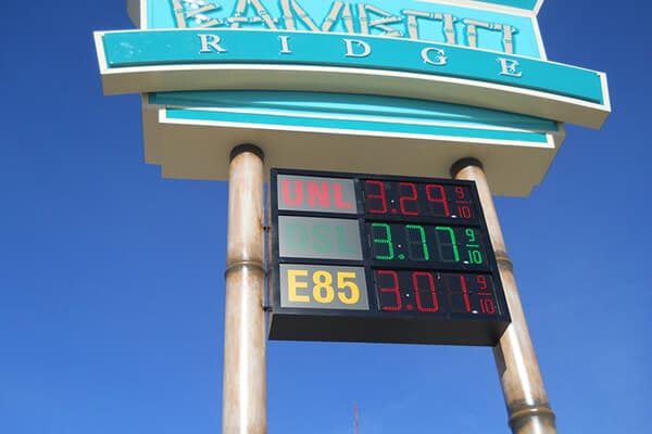 Convenience Stores Bamboo Ridge Fuel Displays