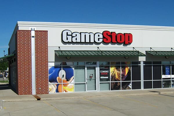 Corporate Game Stop Window Graphics