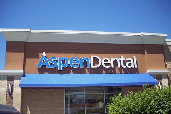 Healthcare Aspen Dental Channel Letters