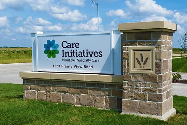 Healthcare Care Initiatives Monument Sign