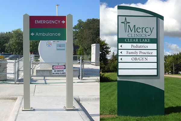 Healthcare Mercy Clinics Directional