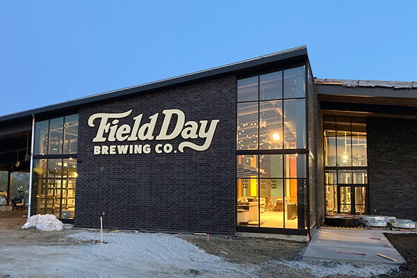 Field Day Brewing Channel Letters