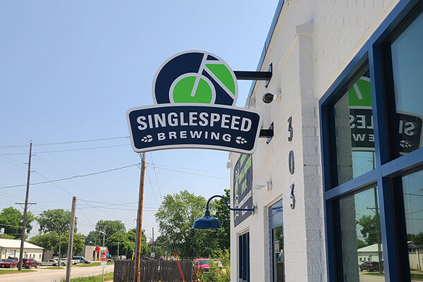 Singlespeed Brewing Des Moines Projection