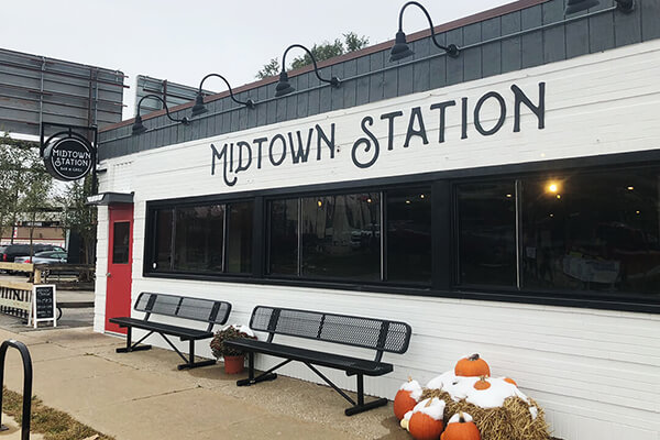 Midtown Station Routed Letters