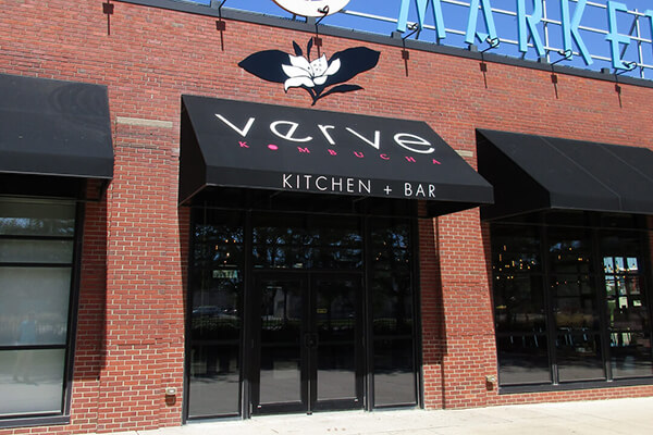 Verve Awning and Routed Logo