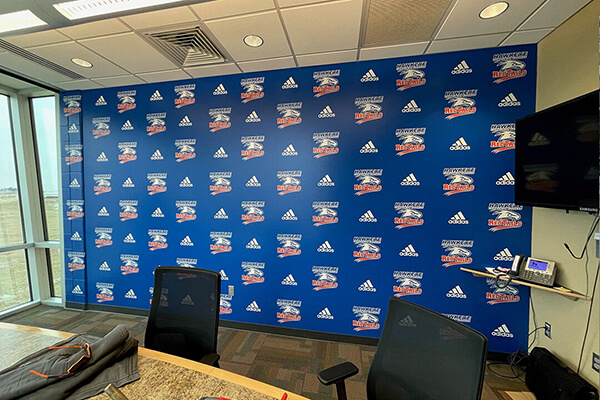 Hawkeye Community College Step & Repeat Wall