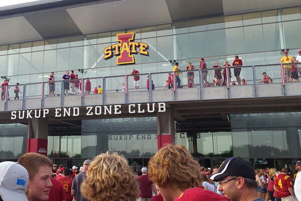 Schools & Campuses Iowa State Stadium