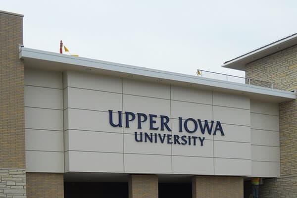 Schools & Campuses Upper Iowa University Wall