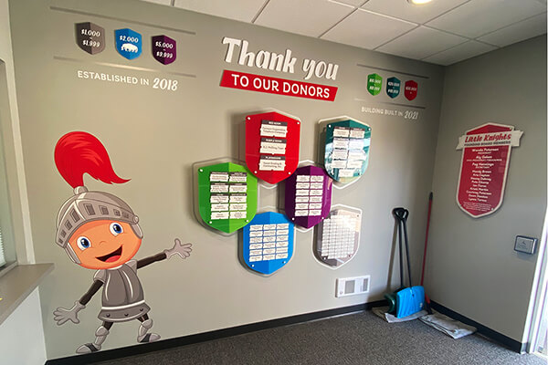 Little Knights Learning Center Donors