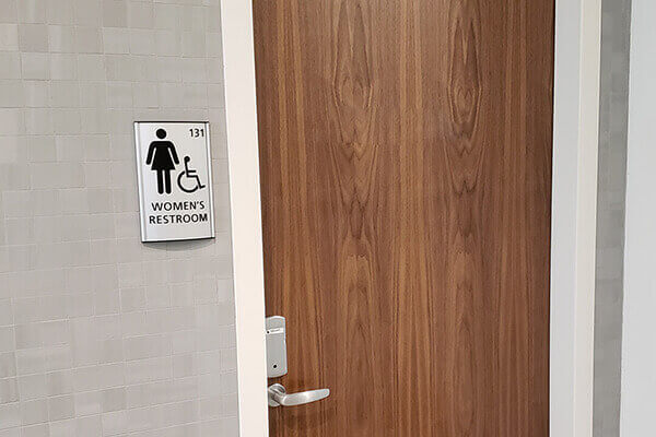 Restroom ADA Sign