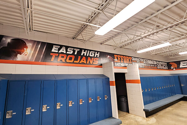 East High Locker Room