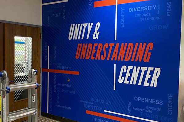 Hawkeye Community College UUC Wall Graphics