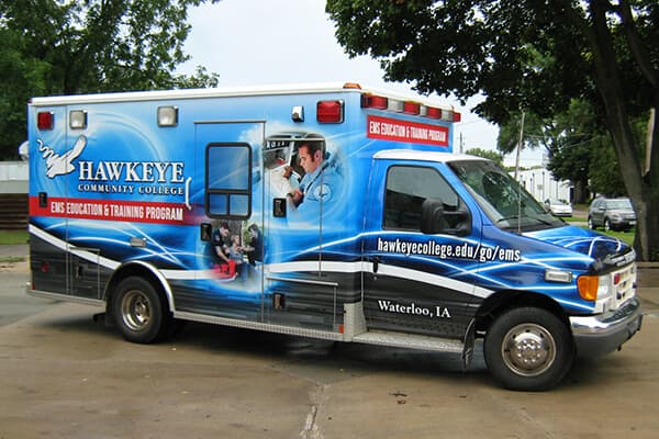 Hawkeye Community College Ambulance