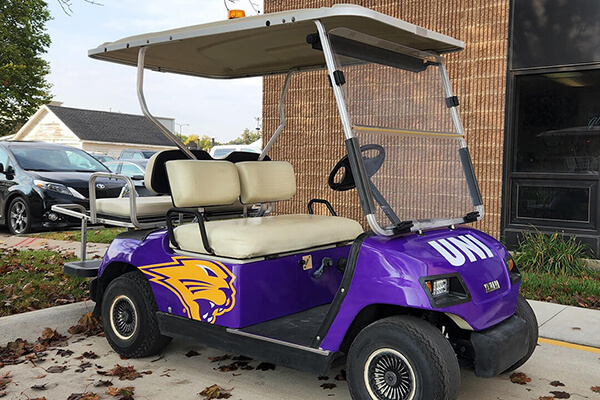 UNI Golf Cart Full Wrap