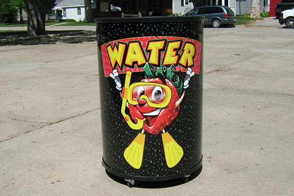 Printed Graphics Water Cooler