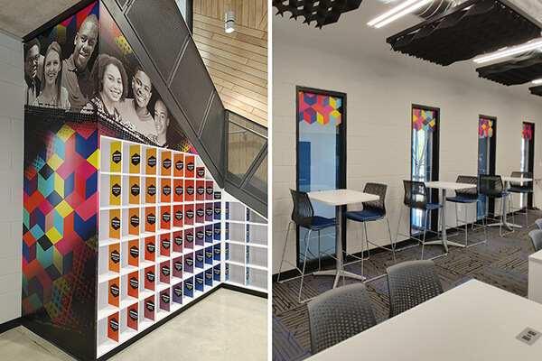 The Club Wall and Window Graphics