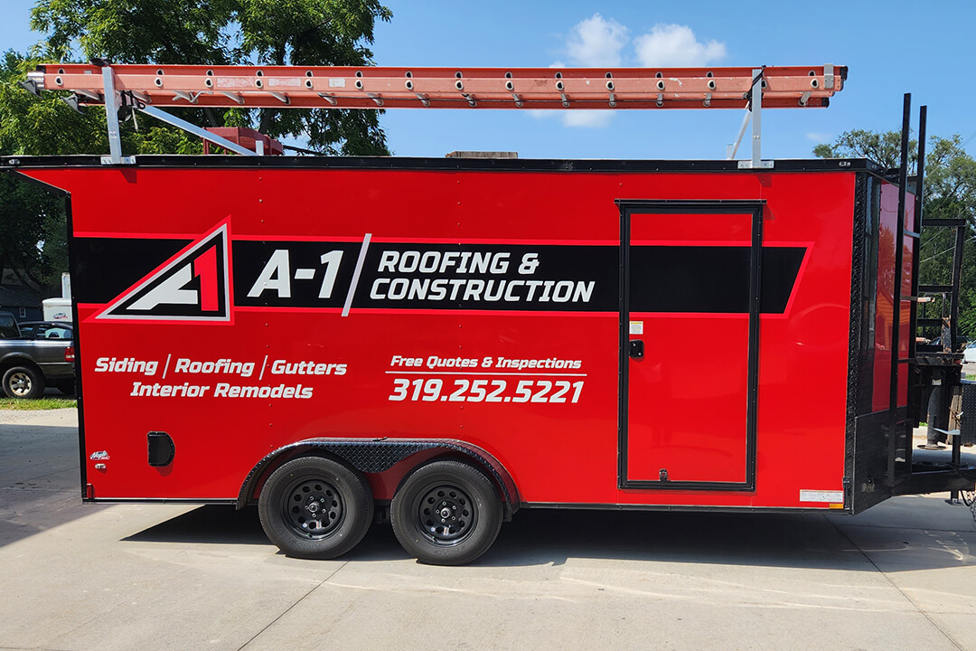 A-1 Roofing & Construction Trailer
