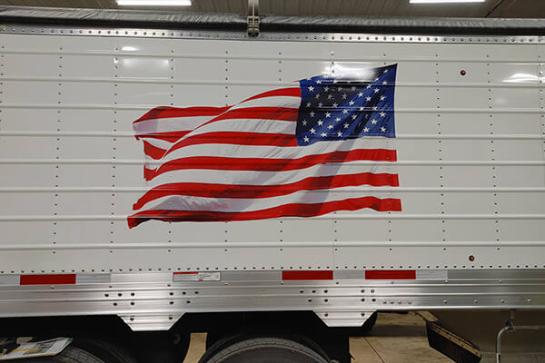 American Flag Decal