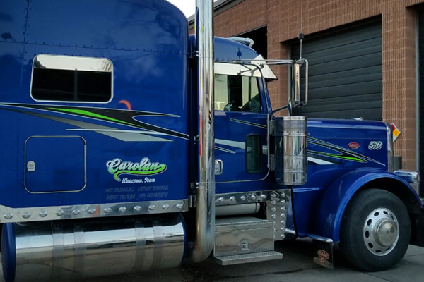 Vehicle Decals Carolan Trucking