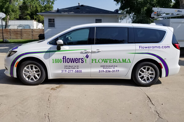 Vehicle Decals Flowerama