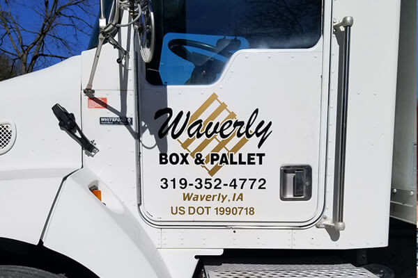 Vehicle Decals Waverly Box & Pallet